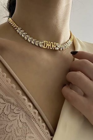 Woman’s Christian Dior Choker